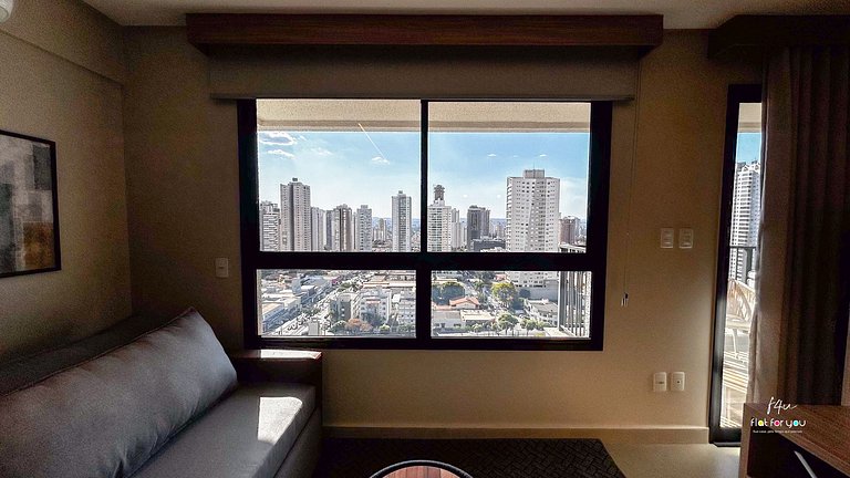 #1704 S# Lindo Flat decorado mobiliado- St. Bueno