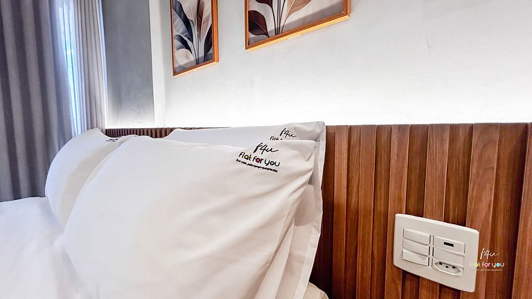 #1704 S# Lindo Flat decorado mobiliado- St. Bueno