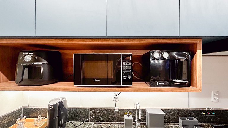 #1704 S# Lindo Flat decorado mobiliado- St. Bueno