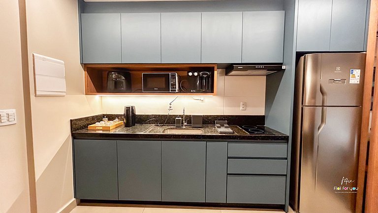 #1704 S# Lindo Flat decorado mobiliado- St. Bueno