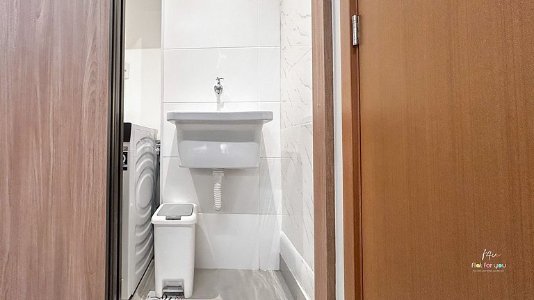 #1704 S# Lindo Flat decorado mobiliado- St. Bueno