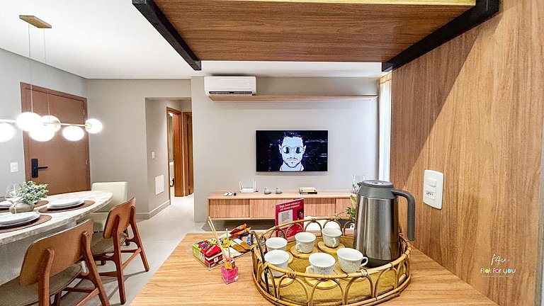 #2201J# Apto 2 Suítes, Tai Residências - Bueno