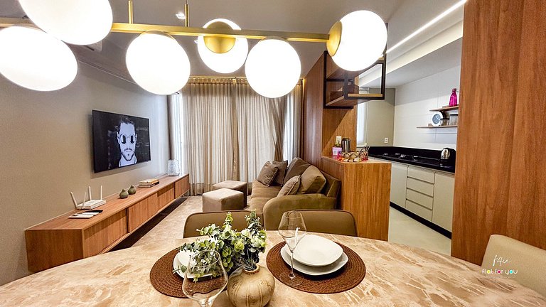 #2201J# Apto 2 Suítes, Tai Residências - Bueno