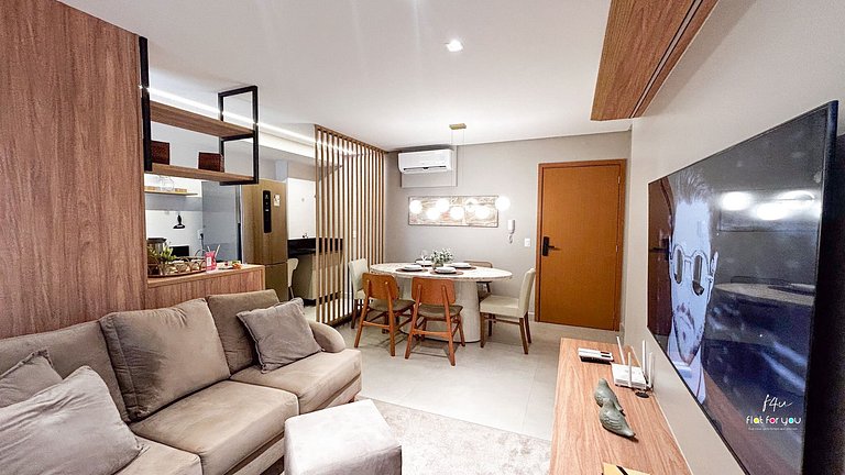 #2201J# Apto 2 Suítes, Tai Residências - Bueno