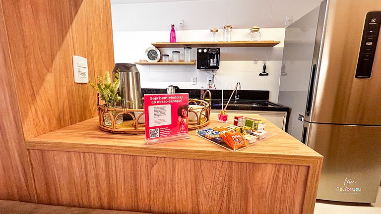 #2201J# Apto 2 Suítes, Tai Residências - Bueno