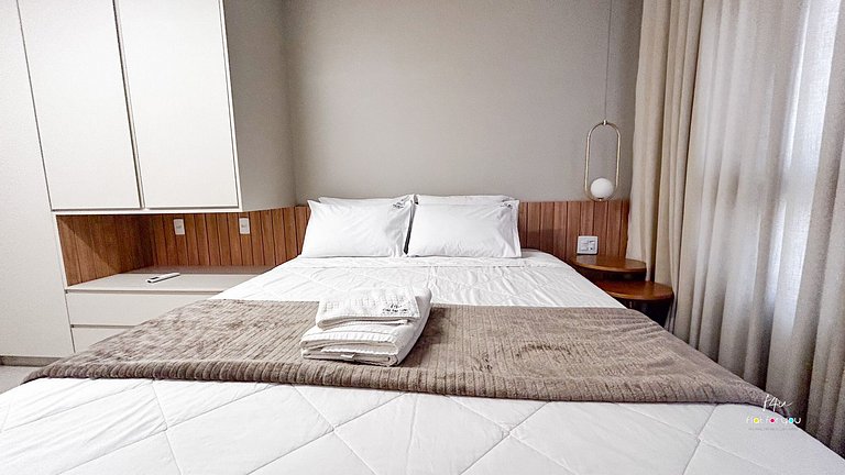 #2201J# Apto 2 Suítes, Tai Residências - Bueno