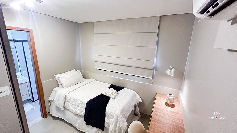 #2201J# Apto 2 Suítes, Tai Residências - Bueno