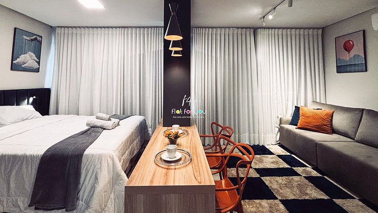 # 506S # Apartamento mobiliado no Tai Residência