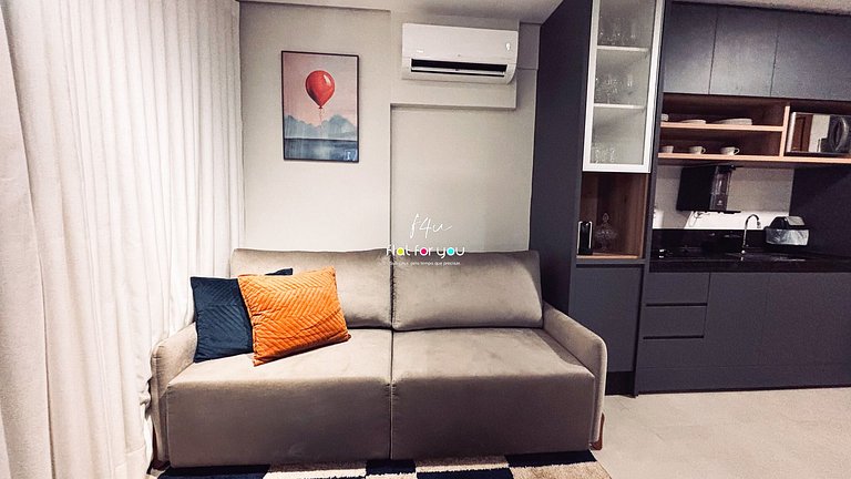 # 506S # Apartamento mobiliado no Tai Residência