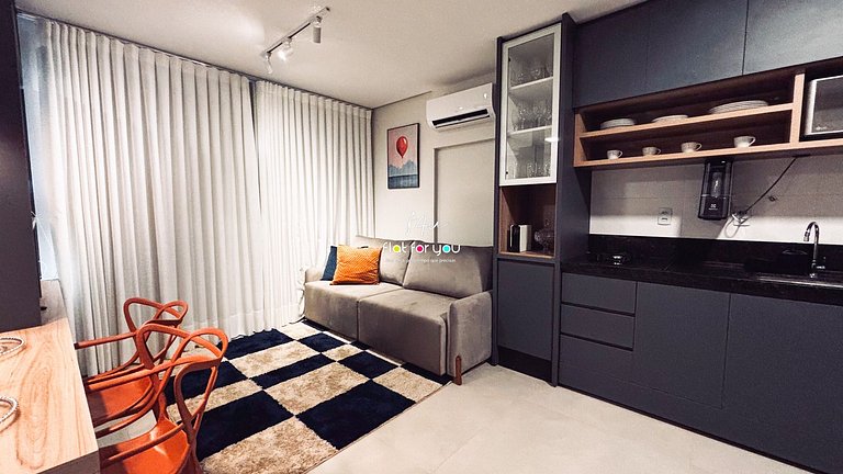 # 506S # Apartamento mobiliado no Tai Residência