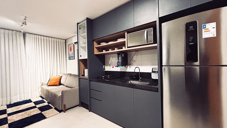 # 506S # Apartamento mobiliado no Tai Residência