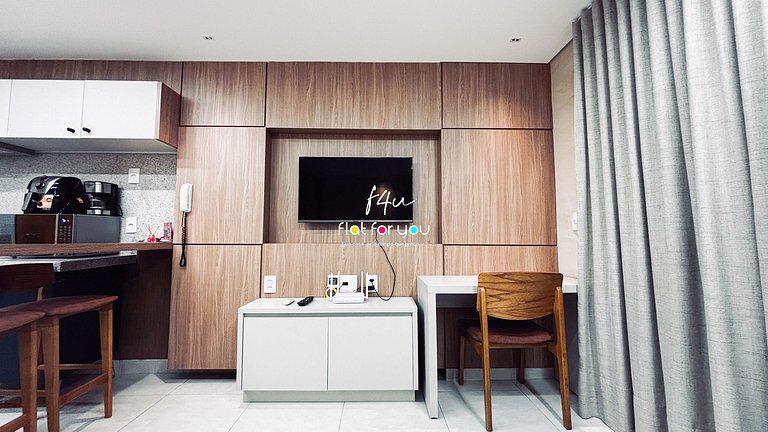 #3107# Flat Studio no Brookfield Tower –Jd Goiás