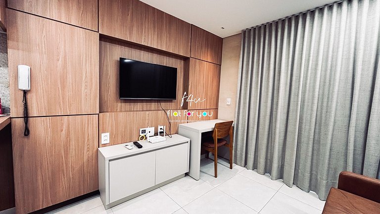 #3107# Flat Studio no Brookfield Tower –Jd Goiás