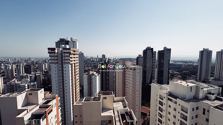 #3107# Flat Studio no Brookfield Tower –Jd Goiás