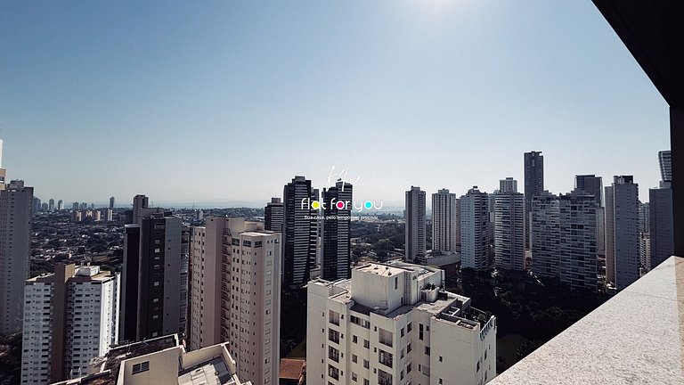 #3107# Flat Studio no Brookfield Tower –Jd Goiás