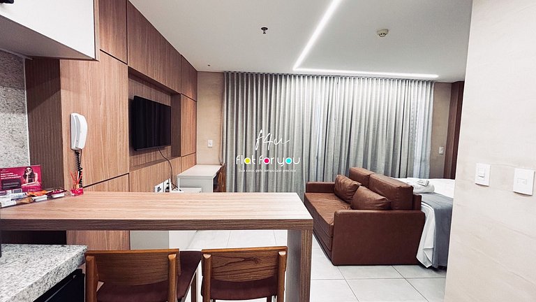 #3107# Flat Studio no Brookfield Tower –Jd Goiás