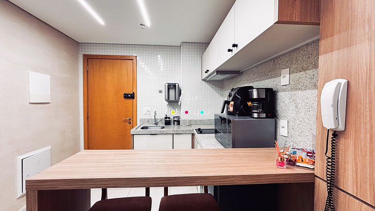 #3107# Flat Studio no Brookfield Tower –Jd Goiás