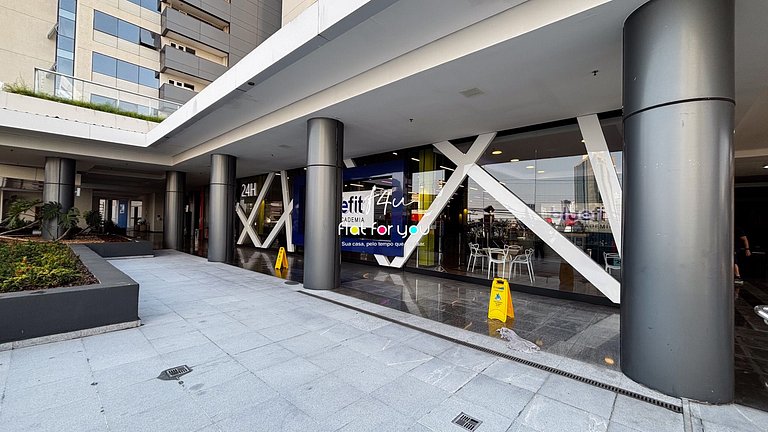 #3107# Flat Studio no Brookfield Tower –Jd Goiás