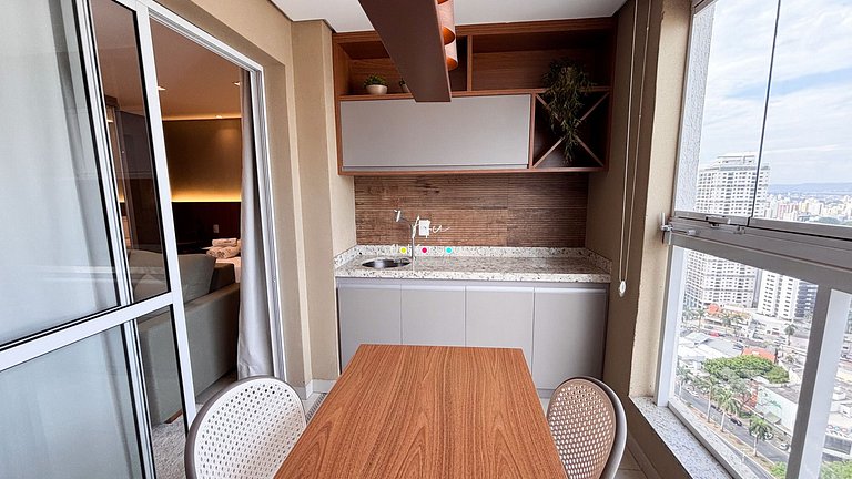 #2905# Flat incrível– Lounge 22 | Setor Oeste