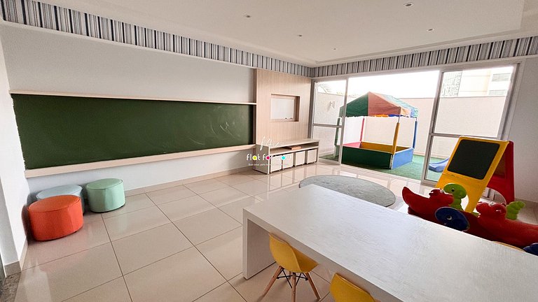 #2905# Flat incrível– Lounge 22 | Setor Oeste