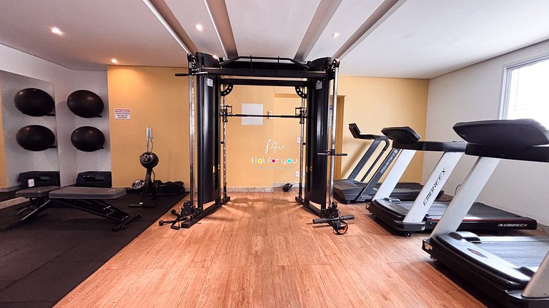 #2905# Flat incrível– Lounge 22 | Setor Oeste