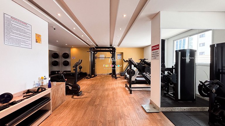 #2905# Flat incrível– Lounge 22 | Setor Oeste