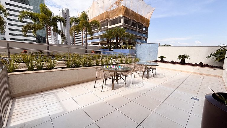 #2905# Flat incrível– Lounge 22 | Setor Oeste