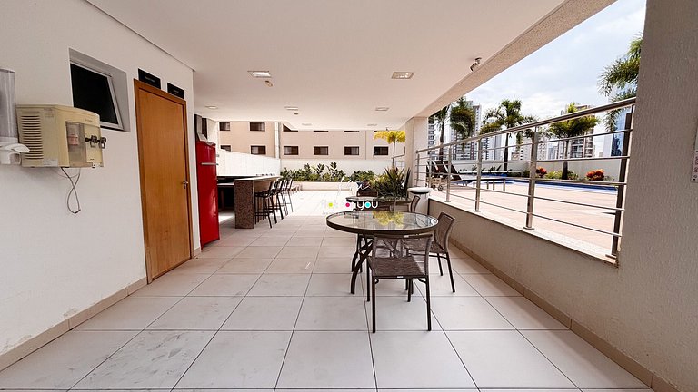 #2905# Flat incrível– Lounge 22 | Setor Oeste