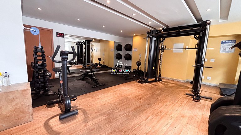 #2905# Flat incrível– Lounge 22 | Setor Oeste