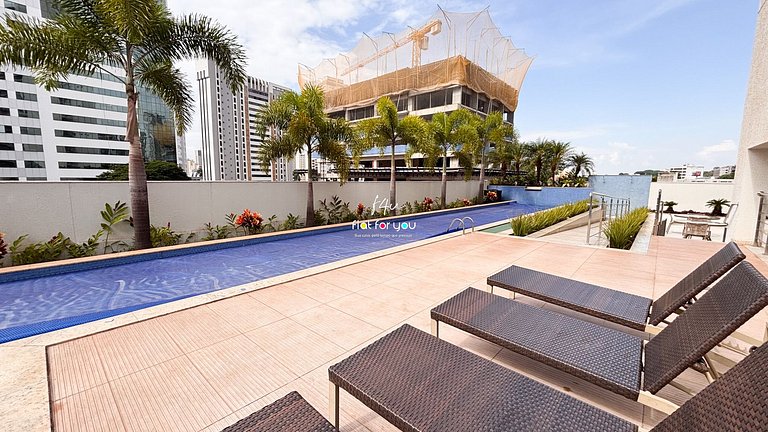 #2905# Flat incrível– Lounge 22 | Setor Oeste