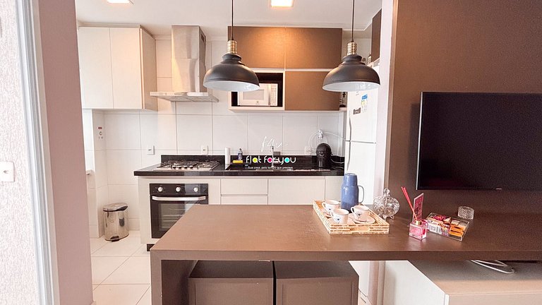 #603a# Apto 2 quartos no Metropolitan Barcelona