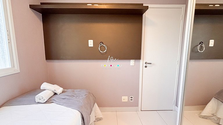 #603a# Apto 2 quartos no Metropolitan Barcelona