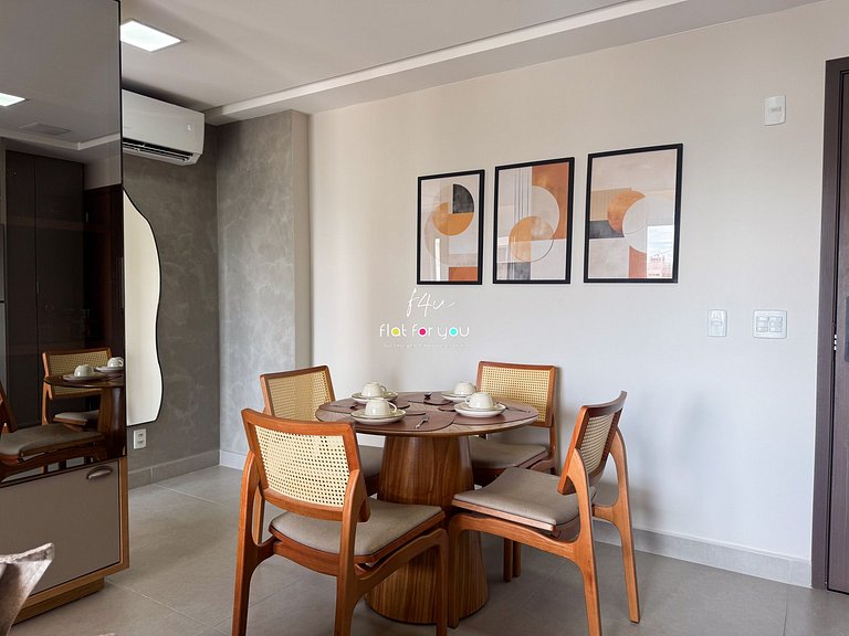 #1708#Lindo e completo Flat no Citizen Home Bueno