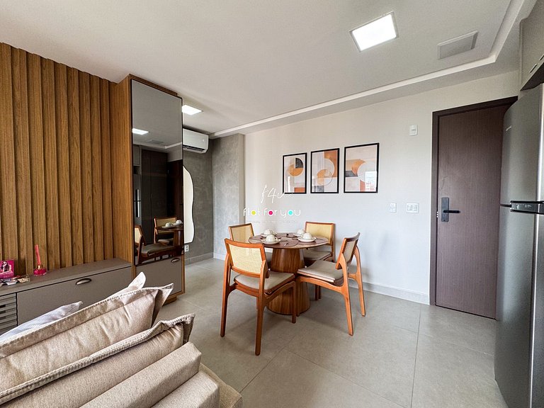 #1708#Lindo e completo Flat no Citizen Home Bueno