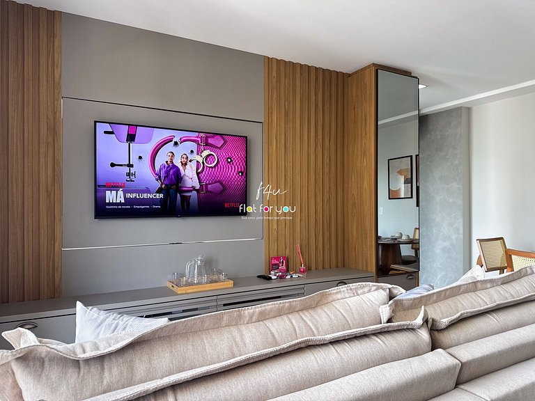 #1708#Lindo e completo Flat no Citizen Home Bueno