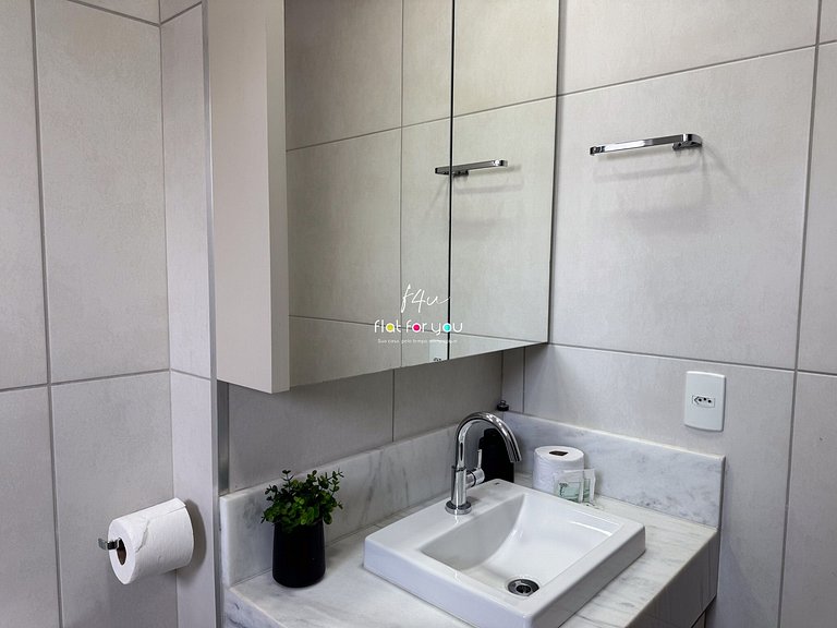 #1708#Lindo e completo Flat no Citizen Home Bueno