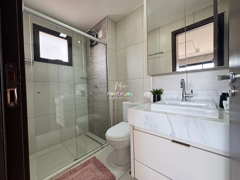 #1708#Lindo e completo Flat no Citizen Home Bueno