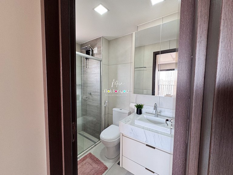 #1708#Lindo e completo Flat no Citizen Home Bueno