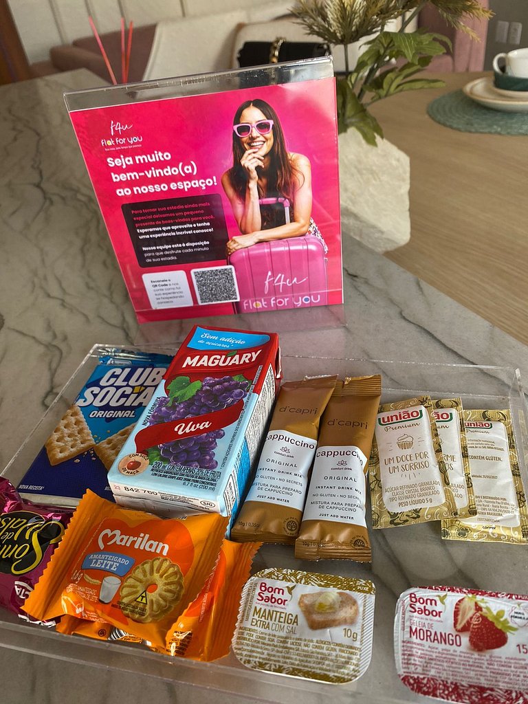 #1708#Lindo e completo Flat no Citizen Home Bueno