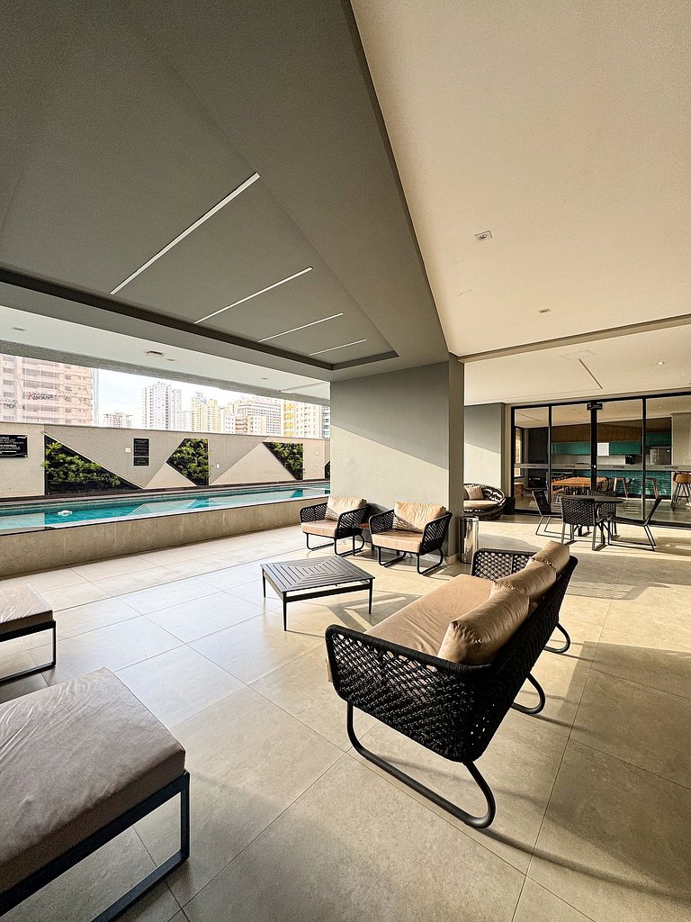 #1708#Lindo e completo Flat no Citizen Home Bueno