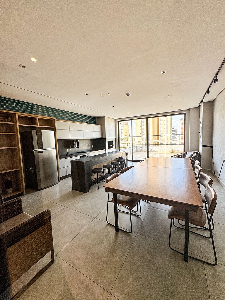 #1708#Lindo e completo Flat no Citizen Home Bueno