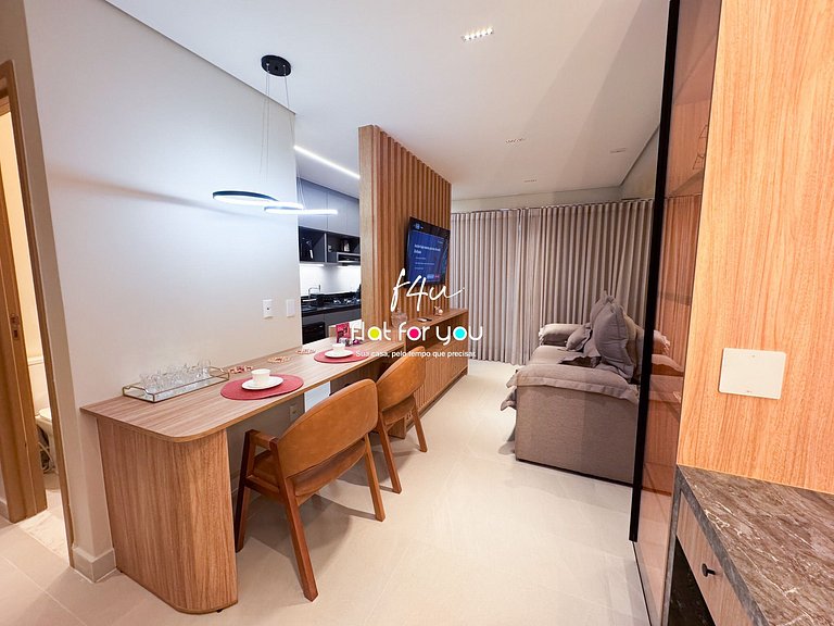 #3001# Studio Ultra Equipado -Gyro Vaca Brava