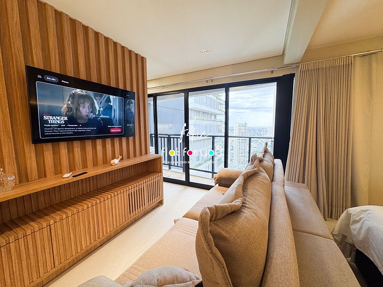 #3001# Studio Ultra Equipado -Gyro Vaca Brava