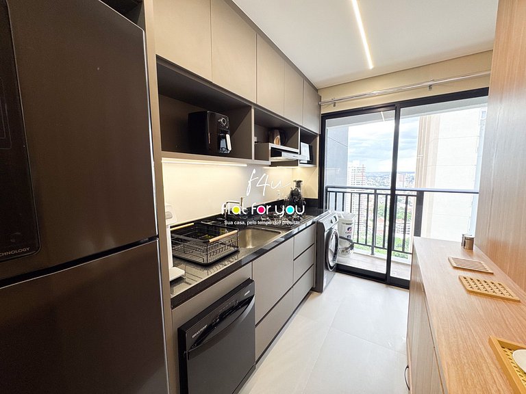 #3001# Studio Ultra Equipado -Gyro Vaca Brava