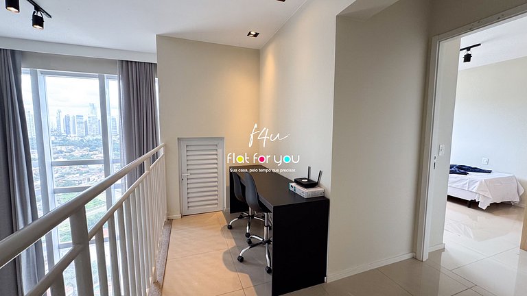 #2004 O# Duplex no Jardim Goiás | Próx. Shopping