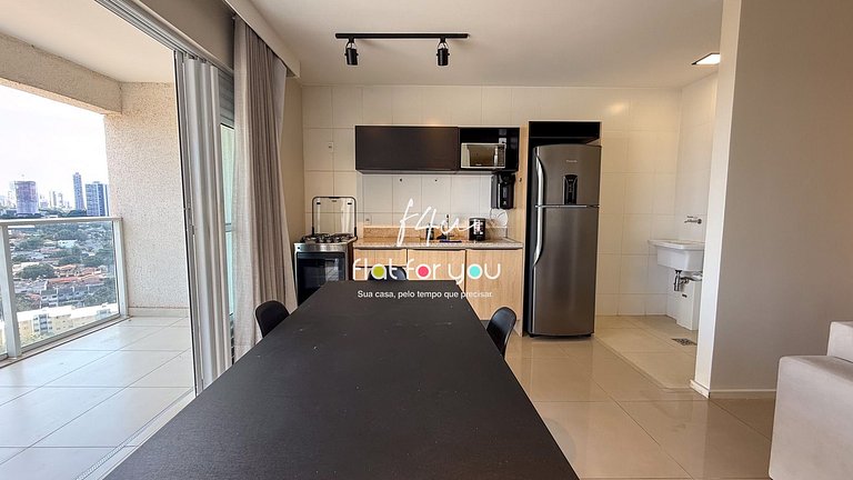 #1605-T# Apt de 2Q no Jardim Goiás