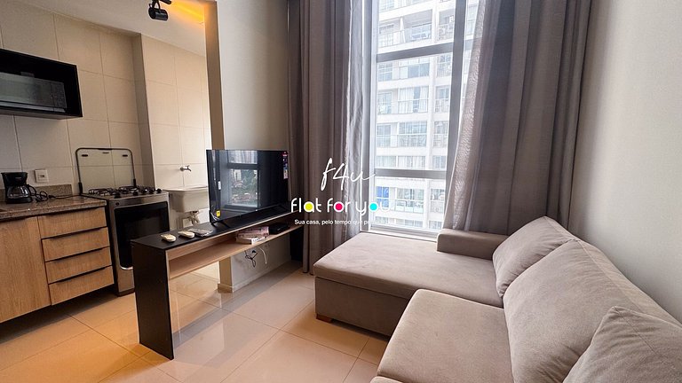 #1606-O# Apt de 2Q no Jardim Goiás