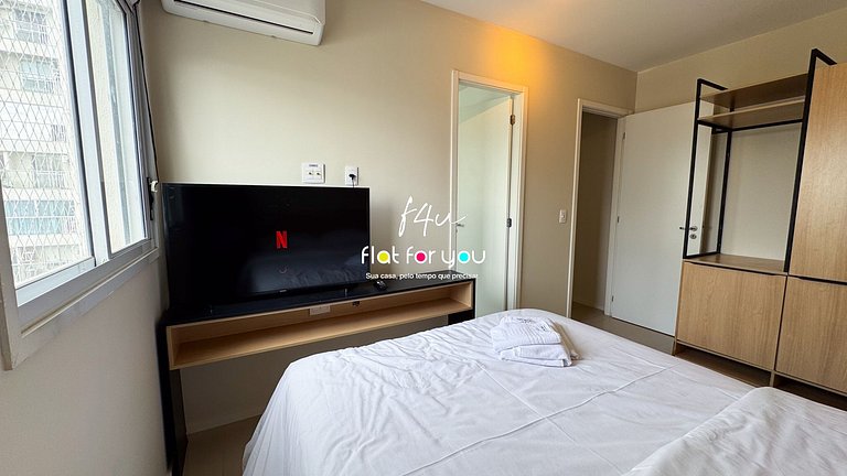 #1606-O# Apt de 2Q no Jardim Goiás