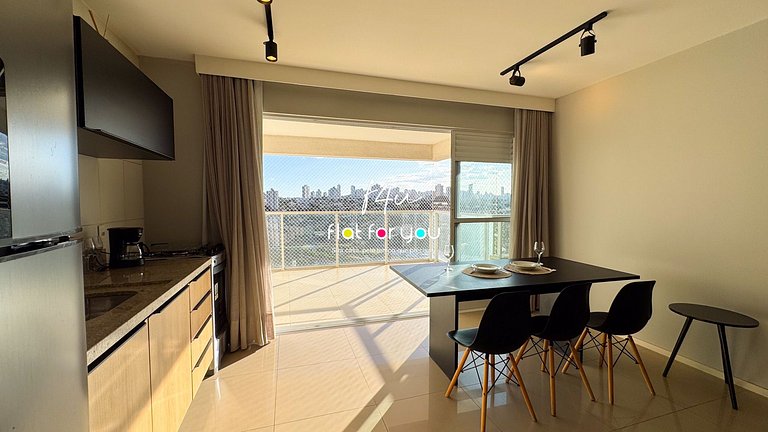 #1303-T# 2 Quartos e Excelente Localização