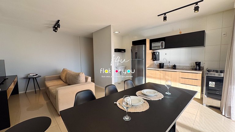 #1303-T# 2 Quartos e Excelente Localização